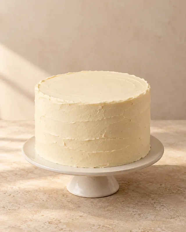Gâteau dans un café — Avant