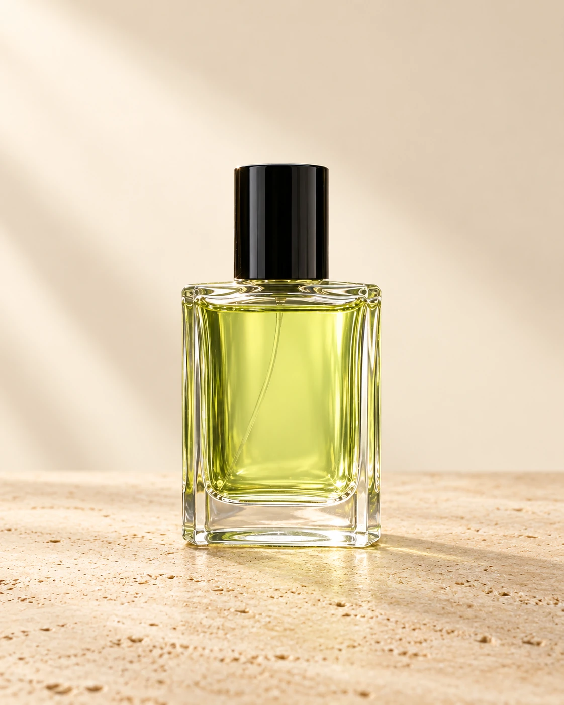 Example edit: the same bottle in a studio setting