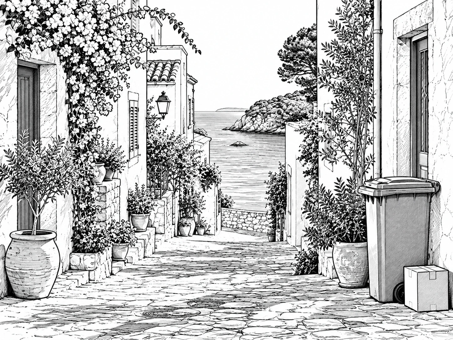 Eine Reiseansicht als Manga — Nachher