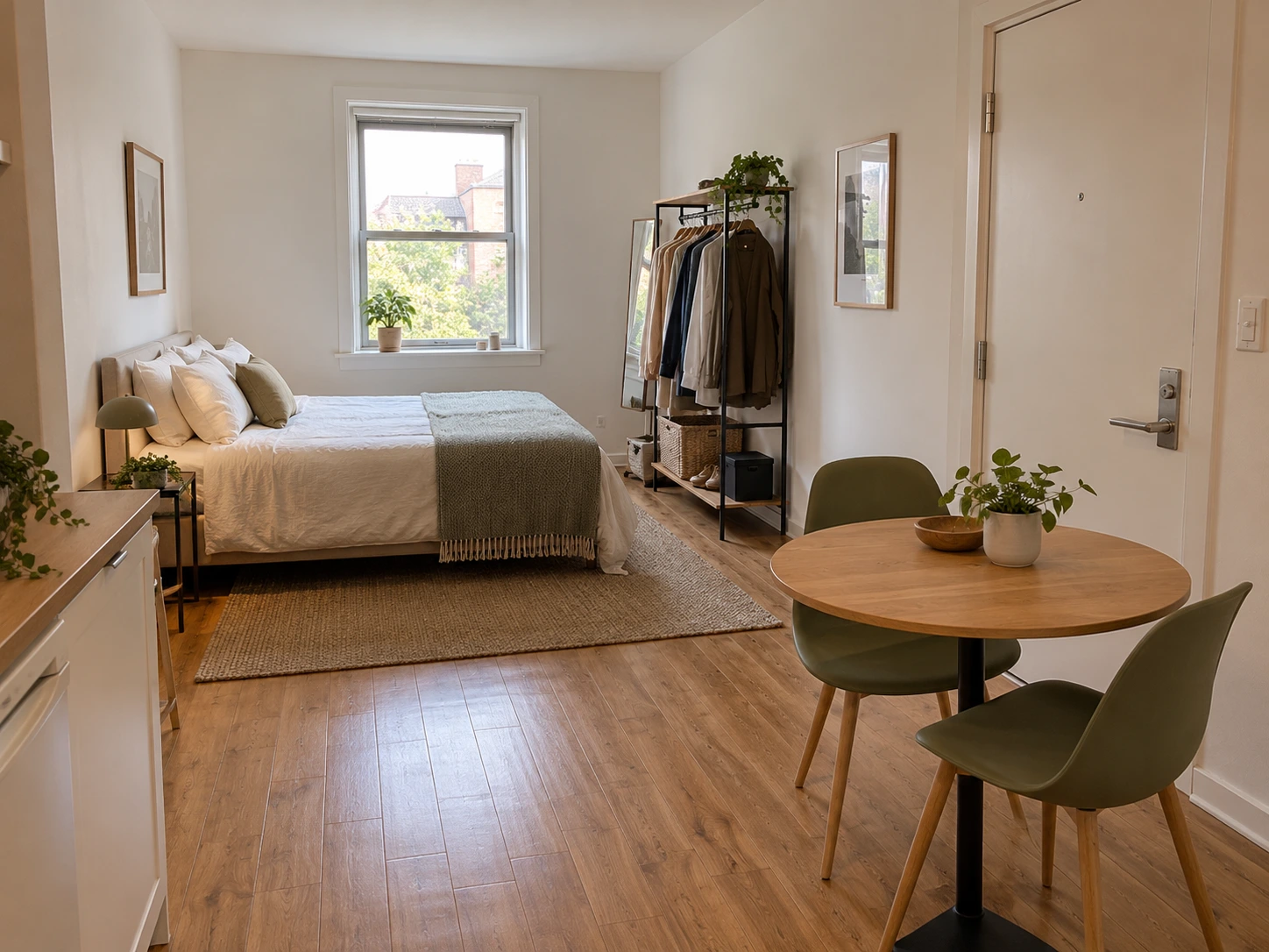 Einzimmerwohnung — Vorher
